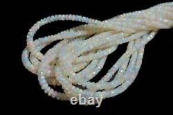 100%natural 150. Ct Ethiopian Aaa+rare Opal Cutting Bead Top Necklace Gemstone 6
