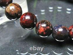 10.5MM Rare 4A Natural Purple Sugilite Gemstone Round Bracelet GIFT BL7719b