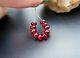 10 Rare Gorgeous Burmese Aaaaa+ Gem Cherry Red Spinel Beads 4.4-4.9mm Beads