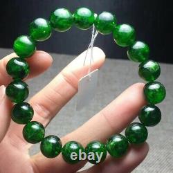 10mm Rare Natural Green Diopside Gemstone Round Beads Bracelet AAAA