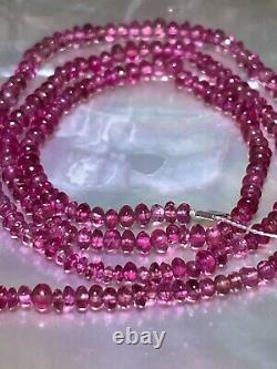 11 Strand Rare 2.0-2.5mm Natural Red Spinel Cabochon Gemstone Beads
