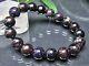 12mm Rare 4a Natural Purple Sugilite Gemstone Round Beads Bracelet Gift Bl7762d