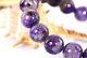 12mm Rare 5a Natural Russian Charoite Round Beads Bracelet Gift Bl2199d