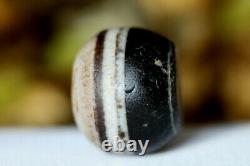 12 mm Wonderful Indus Vallely Tibetan Rare Ancient Banded Agate Bead #L718