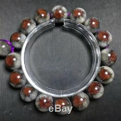 12mm Genuine Natural Auralite 23 Canada Crystal Beads Rare Bracelet AAAA