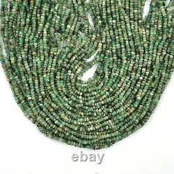 13 inch Strand 2-3 MM Rare Emerald Gemstone Beads Rondelle Shape 28 Strand Gifts