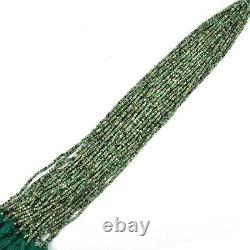 13 inch Strand 2-3 MM Rare Emerald Gemstone Beads Rondelle Shape 28 Strand Gifts