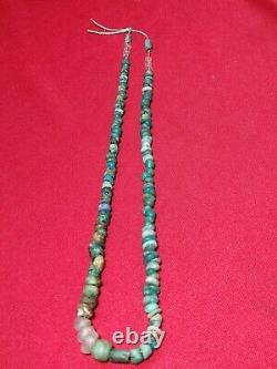 140 authentic Pre Columbian jade beads MAYAN AUTHENTIC RARE MINIATURE BEADS HTF