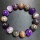 14.9mm Natural Colorful Auralite 23 Canada Crystal Beads Rare Bracelet Aaaa
