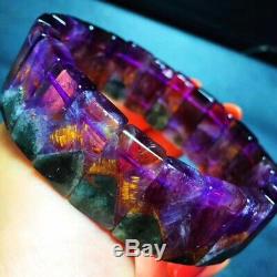 18.295.5mm Genuine Natural Auralite Crystal Beads Rare Bracelet AAAA