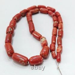 1Strand Rare AA+ Quality-100% Natural Italian Undyed Coral Beads-Handmade Coral