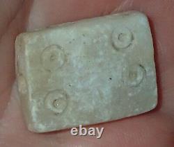27mm Ancient Holy Land Byzantine Rare Stone bead, #S4350