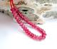 36pc Rare Beautiful High Grade Natural Shining Gemmy Pink Spinel Beads 3.00