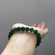 8.6mm Rare Natural Green Diopside Gemstone Round Beads Bracelet Aaaa