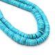 Aaa+ Arizona Turquoise Faceted Tyre Beads, Sleeping Beauty, Rare Gemstone