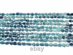 AAA Extremely Rare Natural Grandidierite 8mm-11mm Faceted Nuggets 16 Strand