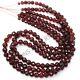 Aaa++ Garnet, Rare High Quality Red Garnet Faceted Round Shape Gemstone Beads