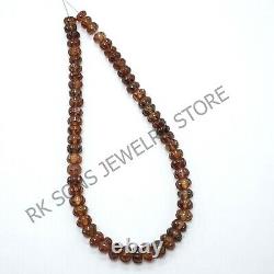 AAA++ Natural Dark Champagne Zircon Carved Melon Gemstone Beads Extremely rare