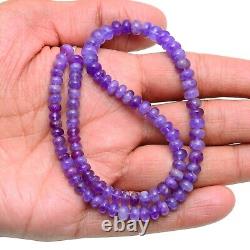 AAA+ RARE Hackmanite Color Change 6mm-7mm Smooth Rondelle Beads 16inch Strand