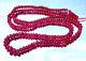 Aaa Rare Top Grade Gorgeous Natural Red Ruby Rondelle Beads 3-5mm 47cts 16