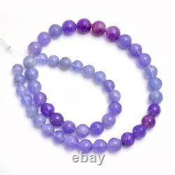 AAA+ RARE Tenebrescence Hackmanite Color Change Smooth Round Beads 13inch Strand