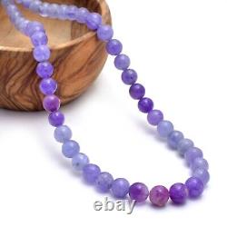 AAA+ RARE Tenebrescence Hackmanite Color Change Smooth Round Beads 13inch Strand