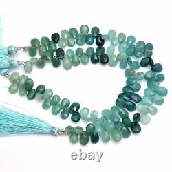 AAA Rare Grandidierite 6x9mm Pear Briolette Faceted Gemstone Beads 8inch Strand