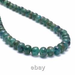 AAA Rare Natural Grandidierite 5mm-6mm Smooth Rondelle Beads 8inch Strand
