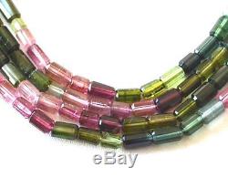 ABSOLUETLY RARE FINE AAA NATURAL TOURMALINE FACETED BEADS 15 line d29