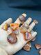 Ancient Near Eastern Old Natural Agate Stone Beads Rare Pc Sell By Lot 30 Pc