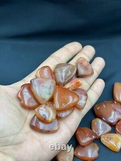 ANCIENT NEAR EASTERN OLD NATURAL AGATE STONE BEADS RARE PC SELL BY LOT 30 pc