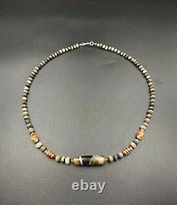 ANCIENT RARE INDO Tibetan banded Agate beads old Beads Himalayan beads Antique