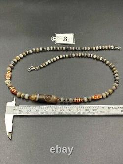 ANCIENT RARE INDO Tibetan banded Agate beads old Beads Himalayan beads Antique