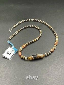 ANCIENT RARE INDO Tibetan banded Agate beads old Beads Himalayan beads Antique