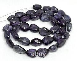 Alexandrite Faceted Nugget Beads Rare Color Changing Stone Gemstone Necklace