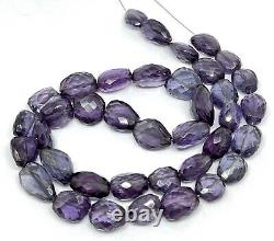 Alexandrite Faceted Nugget Beads Rare Color Changing Stone Gemstone Necklace