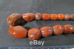 Alte XL rare Steinperlen Jaspis AE99 Jasper Strand Antique Stone Beads Afrozip