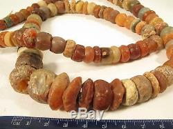 Alte rare Steinperlen D Sahara Sahel Strand Antique Stone Beads Afrozip