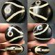 Amazing Ancient Old Agate Stone Ancient Eye Banded Rare Dzi Bead