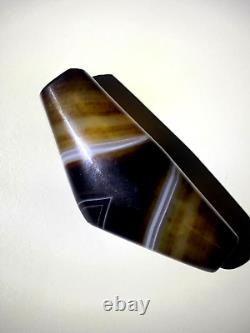 Ancient Beautiful Rare Banded Agate, Dzi, Amulet Bead