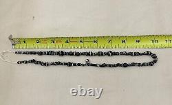 Ancient Greco Bactrian Rare Black Banded Agate Beads