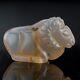 Ancient Rare Near Eastern Bactrian Carved Agate Stone Animal Amulet
