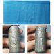 Ancient Sassanian Rare Black Stone Historical Inscription Cylinderseal Bead