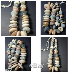 Ancient indus valler wonderfull stone rare beads string