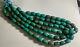 Antique Hubei Turquoise Barrel 75 Beads Rare Collectibles