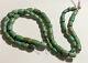 Antique Hubei Turquoise Barrel Beads Rare Collectibles 2 Strands