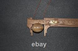 Authentic Ancient Rare Yellow Banded Agate Stone Bead over 2000 Years Old