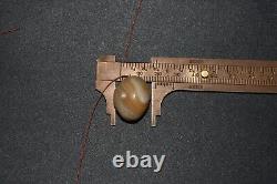 Authentic Ancient Rare Yellow Banded Agate Stone Bead over 2000 Years Old