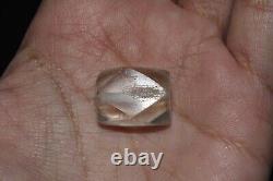 Authentic Rare Ancient Roman Crystal Stone Bead Circa 1st 2nd Century AD