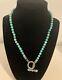 Barbara Bixby Rare Genuine Turquoise Bead Necklace 18